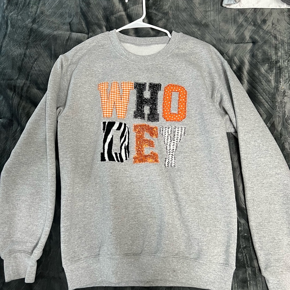 Gray WHO DEY Sweater